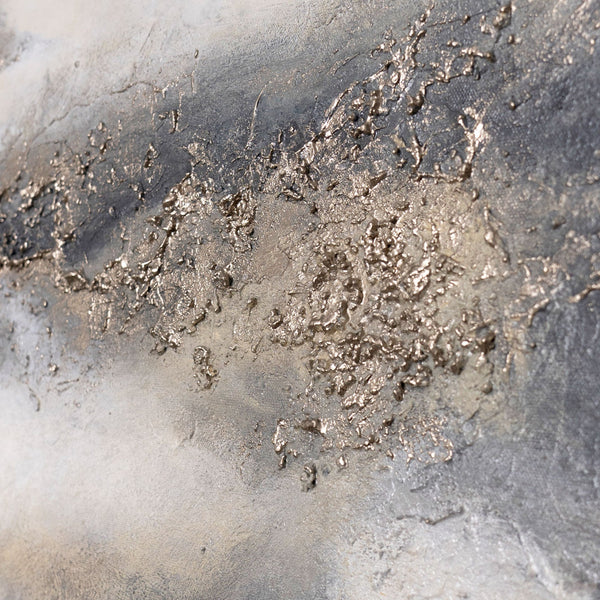 Acrylmalerei mit Relief und Tiefe