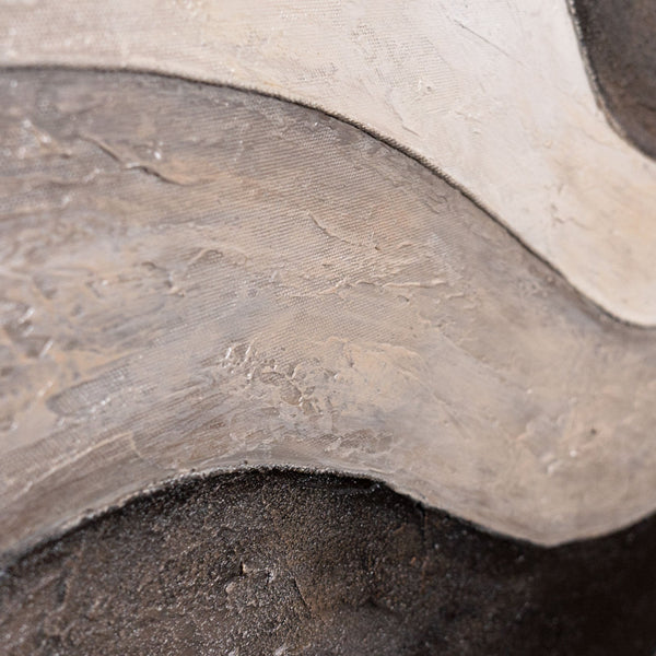 Acrylmalerei mit weichen Linien