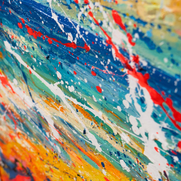 Acrylmalerei Modern Handgemalt