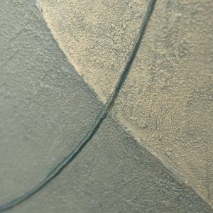 Acrylmalerei Reliefdetail Naturtöne modern