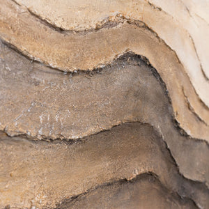 Acrylmalerei Struktur Beige Braun