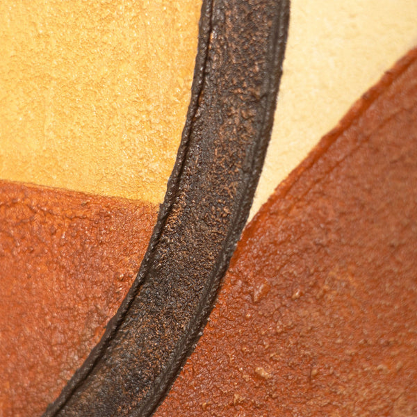 Acrylmalerei Struktur Relief geometrisch