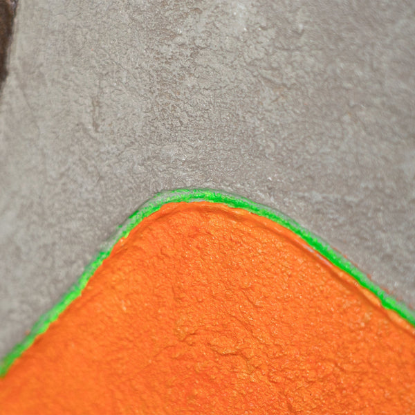 Acrylmalerei Struktur Relief modern grau