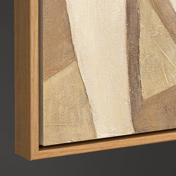 Reliefbild Acrylmalerei Linienstruktur