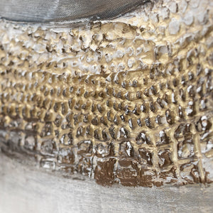 Acrylstruktur Chamäleon Beige Grau Oberfläche Relief