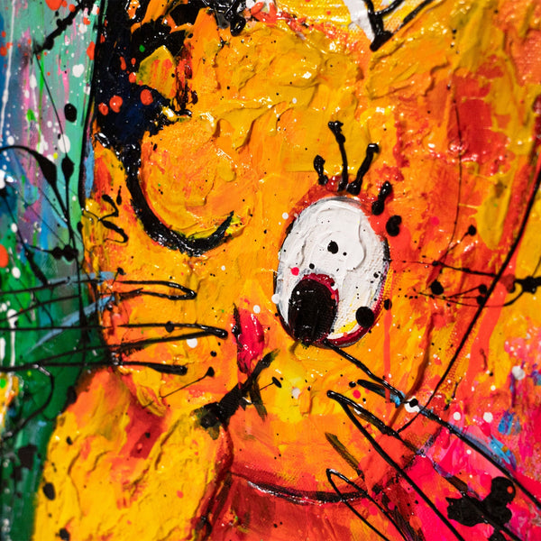 Bunte Acrylmalerei Modern