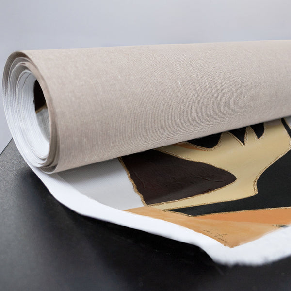 Strukturierte Leinwand handgemaltes Acrylbild abstrakte Blumenkunst