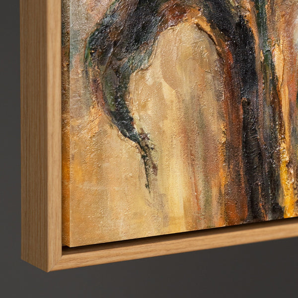 Florale Kunst in Naturtoenen