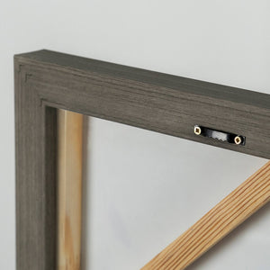 Handgemaltes Blumenbild auf Leinwand "April"