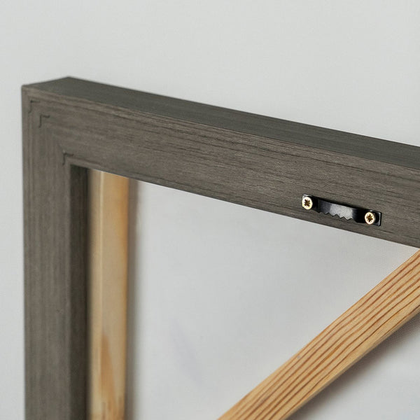 Handgemaltes Blumenbild auf Leinwand "April"