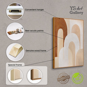 Leinwandkunst handgemalt Strukturmalerei modern