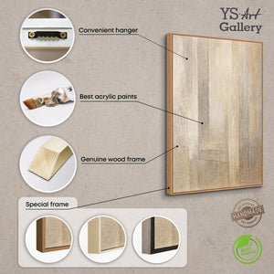 Handgemalte Acrylstruktur auf Leinwand