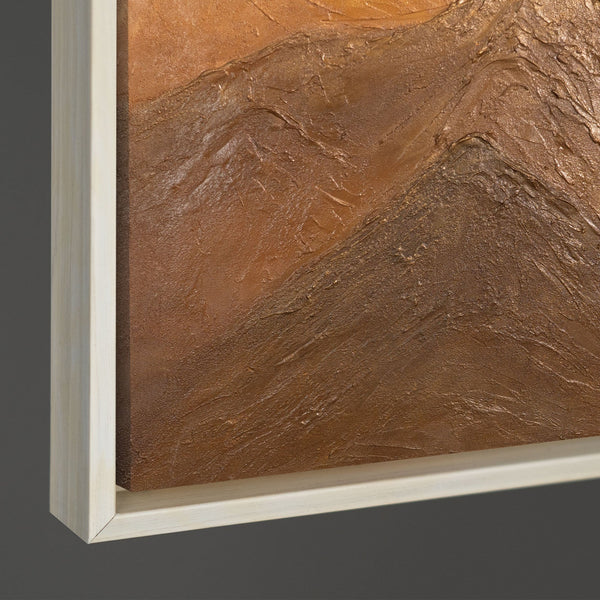 Kantenansicht Leinwandbild strukturierte Kunst