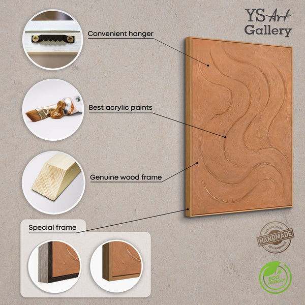 Leinwandbild handgemalt moderne Wandkunst