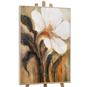 Leinwandbild mit floralem Motiv Modern