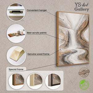 Leinwandkunst handgemalt Strukturmalerei modern