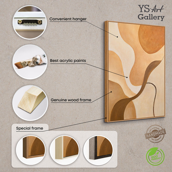 Leinwandkunst handgemalt Strukturmalerei modern