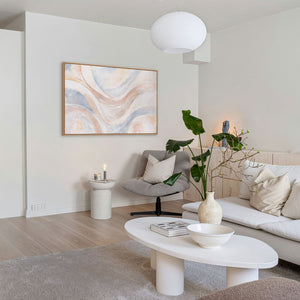 Moderne Wanddeko im Wohnzimmer Stil