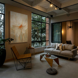 Moderne Wanddeko Naturinspiration