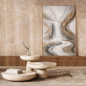 Moderne Wanddeko Wohnzimmer Acrylkunst