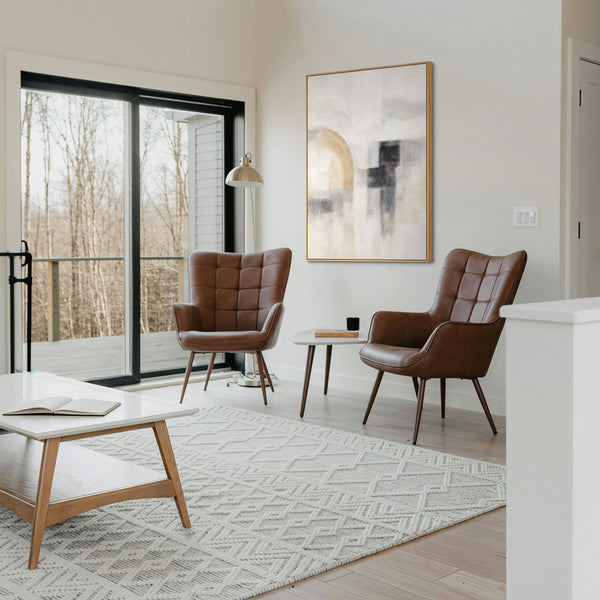 Moderne Wandkunst im Skandi Stil