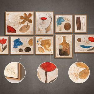 luxus-bilder-wohnzimmer-modern-9er-set-handgemalte-kunstwerke-mit-rahmen
