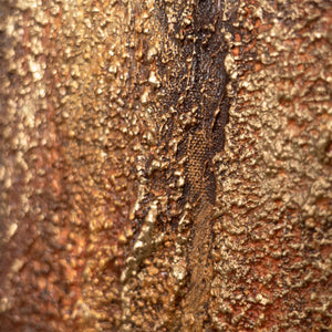 Nahaufnahme Acrylstruktur braun modern