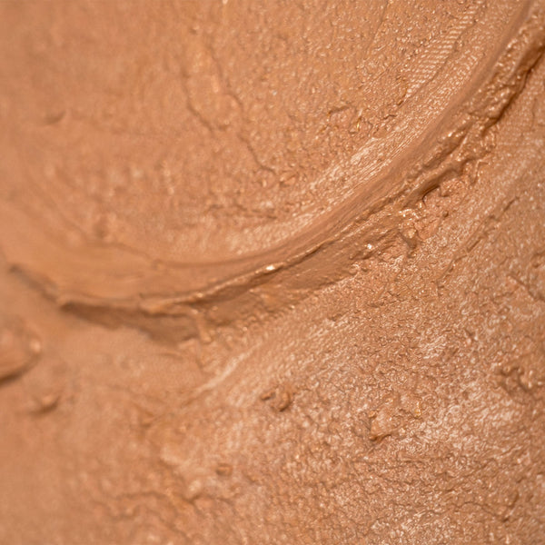 Nahaufnahme Struktur handgemalte Wandkunst