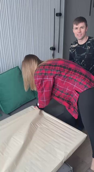 Frauenporträt Kunst Acrylmalerei auf Leinwand 