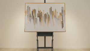 Leinwandkunst Acryl Textur Handgemalt