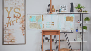 Handgemaltes Acrylbild auf Leinwand