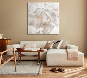 Acrylbilder auf leinwand handgemalt "Berggipfel"