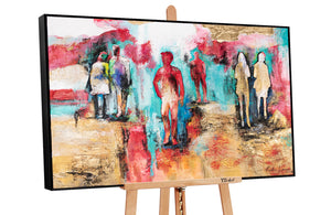 Handgemaltes Acrylbild auf Leinwand