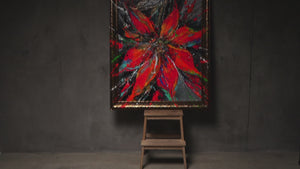 Acryl Leinwandbild Blume