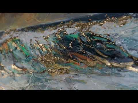 Wandbild Acryl Struktur Kunst Modern