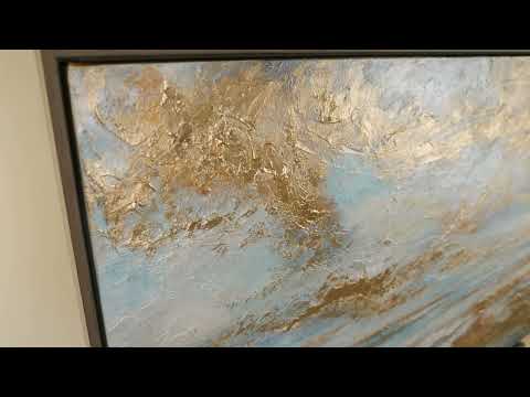 Leinwandkunst Acryl Textur Handgemalt