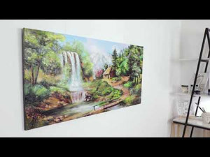 Handgemaltes Leinwandbild Acryl