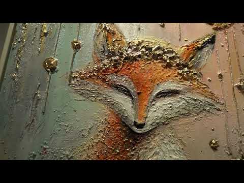 Märchenhaftes Triptychon „Verzauberte Welt“ – handgemaltes Leinwandbild 240x120cm