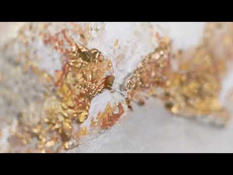 Moderne Wanddeko handgemalt