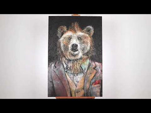 Abstrakte Wandkunst modern