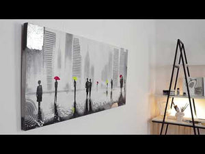 Abstrakte Wandkunst modern