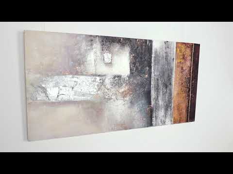 Moderne Wanddeko handgemalt