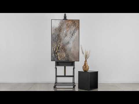 Moderne Wanddeko handgemalt