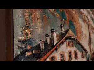 Handgemaltes Acrylbild auf Leinwand