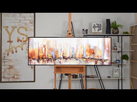 Strukturmalerei Acryl Leinwand Kunst