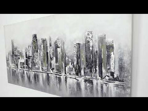 Abstrakte Wandkunst modern