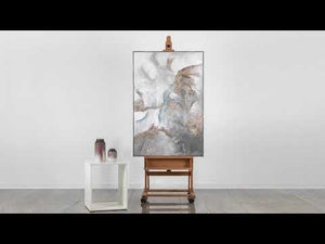 Moderne Wanddeko handgemalt