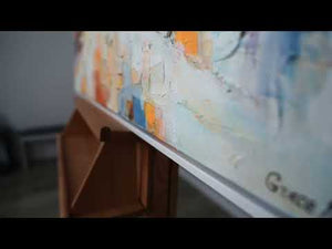 Wandbild Acryl Struktur Kunst Modern