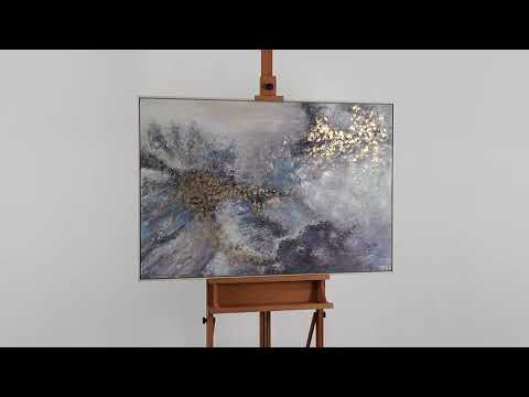 Abstraktes Acrylbild Moderne Wanddeko