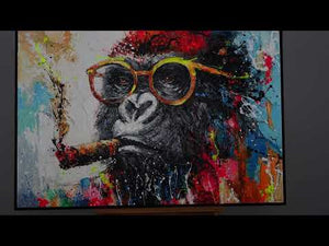 Handgemaltes Acrylbild auf Leinwand